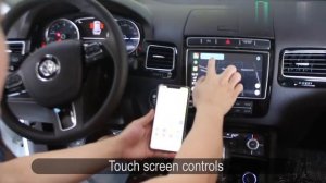 CarPlay Retrofit Box for Volkswagen Touareg RNS850 2010-2017 8"Android Auto Wireless  CarPlay Mirro