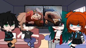 [🥰]—реакция майнкрафт но кароль школы мой враг на руню! 1/? {Пробная реакция} [Описание]