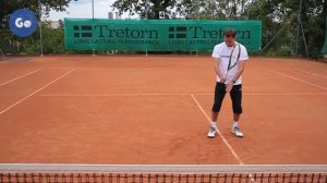 Уверенная игра у сетки в теннисе. Часть 4: "Удар справа с лета"