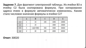 Структура экзамена. Последовательность выполнения заданий.