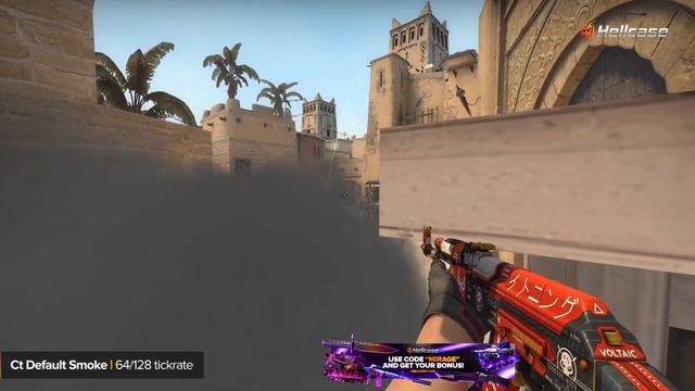 CS:GO 2021 Mirage A Site Smokes [Tutorial] смотреть онлайн