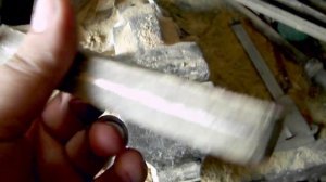 Делаем нож из быстрорежущей стали  11Р3АМ3Ф2 с накладным монтажом.