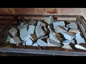 Баня въ Комарово. Запускъ въ эксплуатацию - первое парение на новомъ полке́.