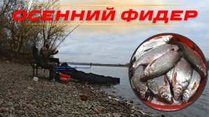 КТО КОРМИТ-ТОТ ЛОВИТ! ЛОВЛЯ ФИДЕРОМ ПОЗДНЕЙ ОСЕНЬЮ. РЫБАЛКА И ОТДЫХ НА БЕРЕГУ ДОНА.