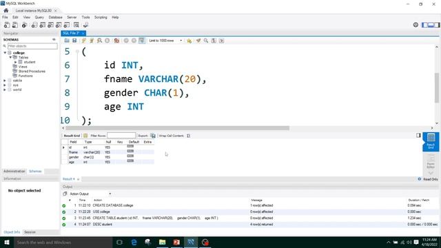 Not Null Constraint in MySQL