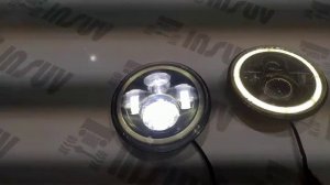 Светодиодные LED фары на Ниву "АНГЕЛЬСКИЕ ГЛАЗКИ" 2*35W