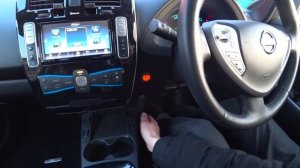 Nissan Leaf aze0. 30 кВт. Полный обзор Ниссан Лиф 30 квт.