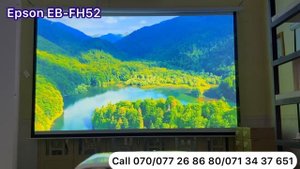 Epson EB-FH52 ?♂️Telegram: https://t.me/projectorledkh
