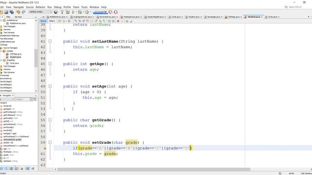04 – Java Object-Oriented Programming OOP – Encapsulation Data Hiding – شرح جافا смотреть онлайн