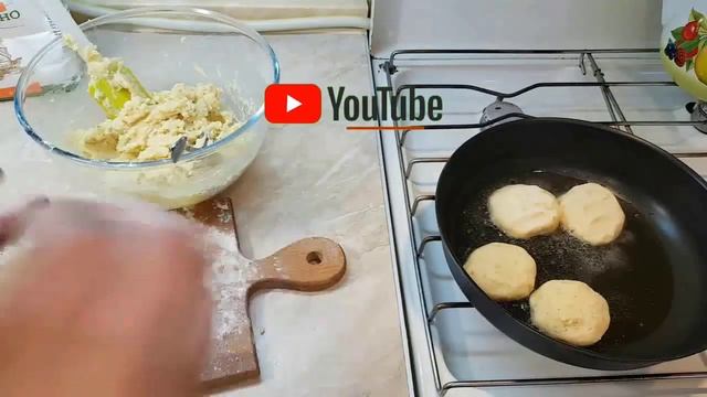 #картопляники #рецепт_из_картофеля #пюре Картопляники.Рецепт простого блюда из картофельного пюре.