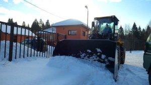 Ковш увеличенной емкости для фронтального погрузчика