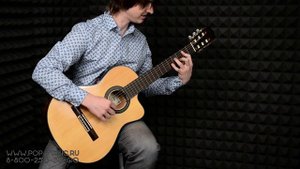 ARIA AK-30CE электроакустическая классическая гитара