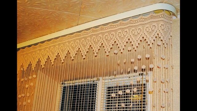 Шторы связанные крючком смотреть онлайн