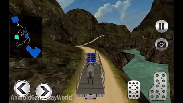 OffRoad Animal Transport Truck Android Gameplay смотреть онлайн