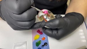 Делаем Пасхальное яйцо из эпоксидной смолы и красим акриловой краской