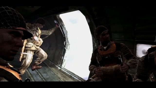 Medal of Honor: Airborne Title Screen (PC, PS3, Xbox 360) смотреть онлайн