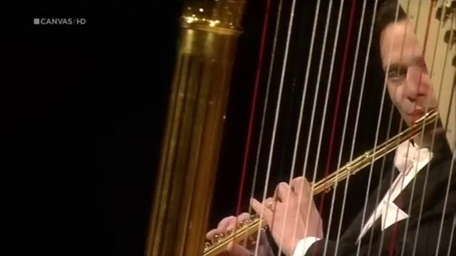 Anneleen Lenaerts and Walter Auer play Concerto for flute and harp in C major KV 299 by Mozart смотреть онлайн