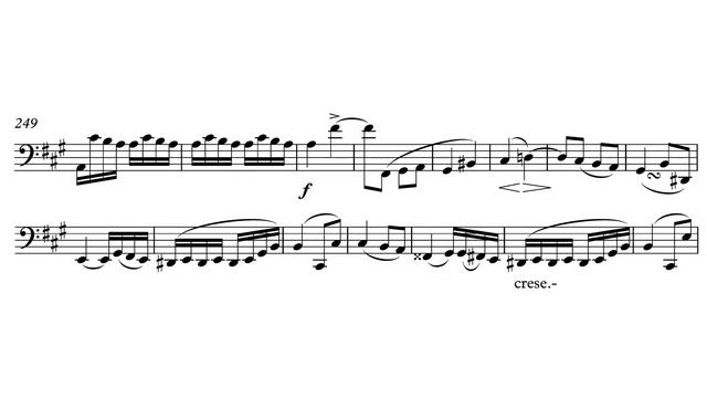 Arpeggione Sonata for Bass Trombone and Piano, by Franz Shubert, arr. by David Taylor смотреть онлайн