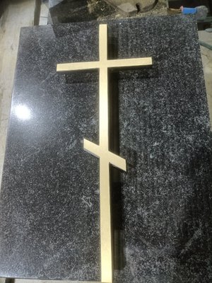 Отливка креста из латуни