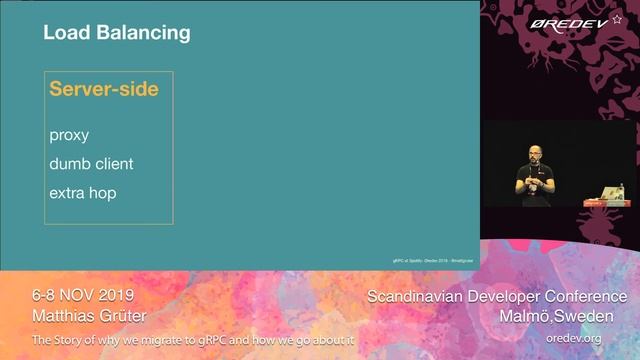 Mattias Grüter - The Story of why we migrate to gRPC and how we go about it  Øredev 2019