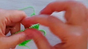 Кайма листики спицами/ Легко и просто/ Мастеркласс