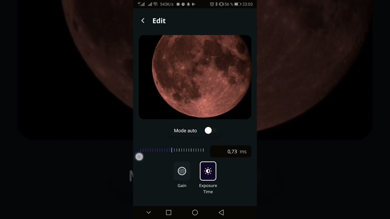 The Moon - Unistellar eVscope eQuinox test