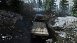 SnowRunner - Юкон - Подтопленные Предгорья - Остров одиночества: #1 - Вытаскиваем DON 71 из болота