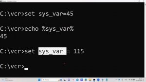 Переменные окружения в Windows