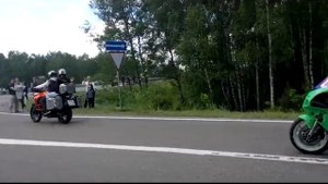 Слёт байкеров Harley Davidson в городе Брест 2017