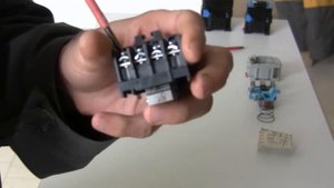 Разборка контактора