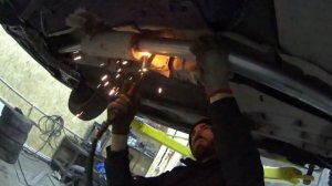 Раздвоенный выхлоп на мазду 6 гг