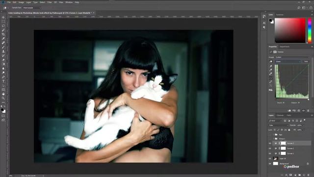 Color Grading in Photoshop Movie look effect by Psdbox смотреть онлайн