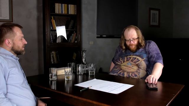 Беседа о русском менталитете ремесленника и философа.