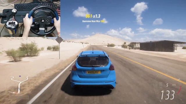FORD FOCUS RS 2017 - Forza Horizon 5 Thrustmaster T-150 Gameplay смотреть онлайн