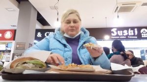 МУКБАНГ MUKBANG ПП УЖИН ПИЦЦА КРУАССАН СЕГОДНЯ