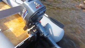 Лодка Фрегат 280 Е +  Мотор Sea-Pro Т 5S Первый взгляд.