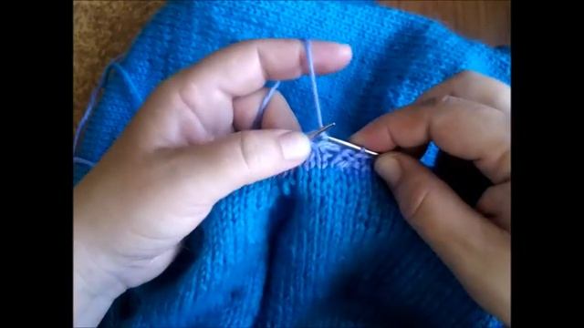 Кофта регланы косами -часть 2 смотреть онлайн