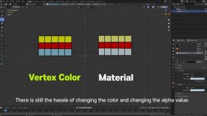 Vertex Color vs Material (Grease Pencil, Blender)