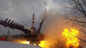 Пуск ракеты-носителя «Союз-2» с аппаратом «Меридиан-М» на космодроме Плесецк (20.02.2020)