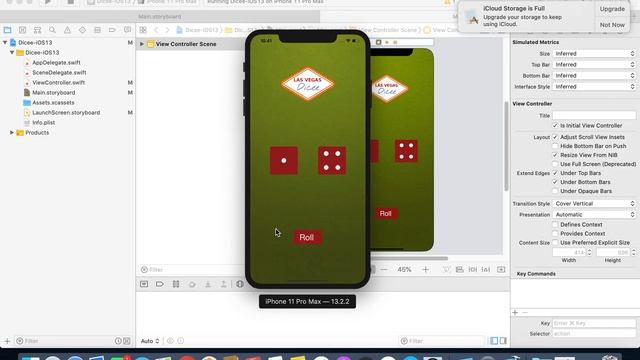 Dice Rolling IOS App xcode 13 swift programming смотреть онлайн