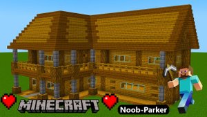 Майнкрафт - как построить простой таунхаус, minecraft.