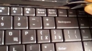 Демонтаж / Монтаж клавиатуры ноутбука DNS