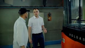 Производство автобусов на заводе "ВолгаБас - Волжский"
