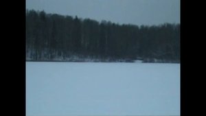 Выбор места для ловли леща зимой на озере (стационарно)