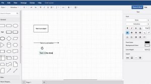 How to add, edit and style labels and text in draw.io diagrams