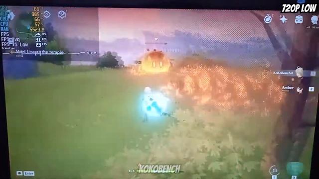 RYZEN 3 2200U | GENSHIN IMPACT | NO RECORD | Low End Laptop Gaming Test смотреть онлайн