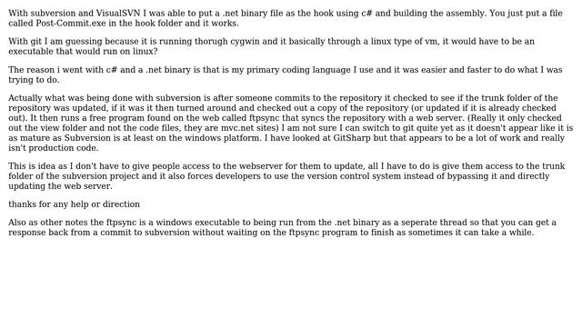 DevOps & SysAdmins: Git Server Side Hook using C# смотреть онлайн