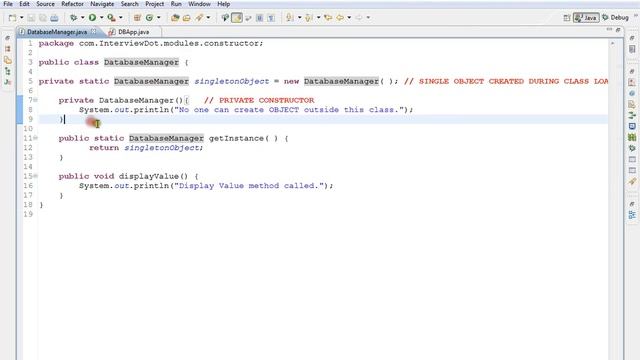 TAMIL CAN A CONSTRUCTOR IN JAVA BE PRIVATE DEMO