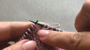 убавление петель при вязании резинки 1/1