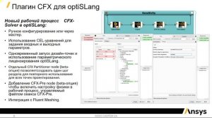 Вебинар VB 2305. ANSYS 2023 R1. Ansys CFX. Обзор новых возможностей